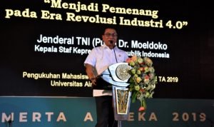 Moeldoko Tegaskan Tantangan Calon Sarjana Masa Datang